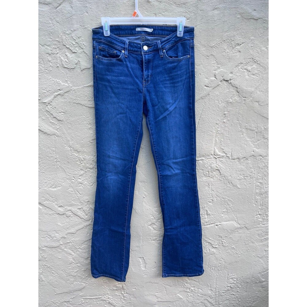Levi’s Women's Classic Bootcut Jeans – Size 29 Medium Dark Wash Denim